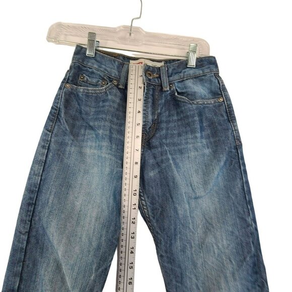 Levi's  Girl's 514 Slim Straight Leg Blue Jeans Size 14 - Picture 6 of 14
